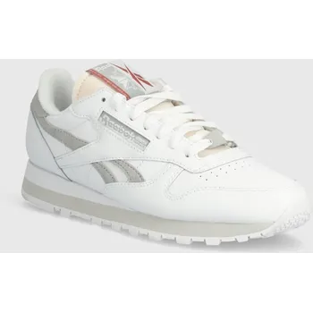 Pánské tenisky Kožené tenisky Reebok Classic CLASSIC LEATHER bílá barva, 100074346 00X, EUR 45