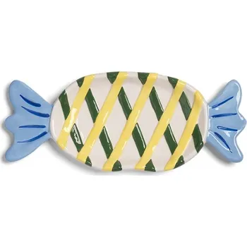 Talíř Servírovací talíř &k amsterdam Plate Goody 2797.41 vícebarevná MLC