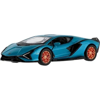 autíčko Kinsmart Auto Lamborghini Sián FKP 37 tyrkysová