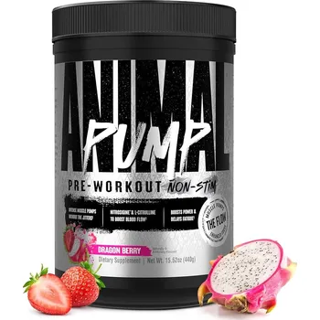 Anabolizér Universal Nutrition Animal Pump Pre-Workout Non-Stim 442 g Příchuť: lemon