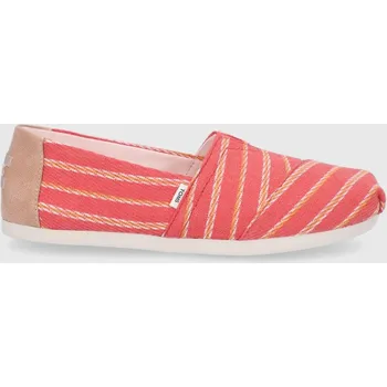Dámská obuv Espadrilky Toms Alpargata 10016235 červená 33X, EUR 36