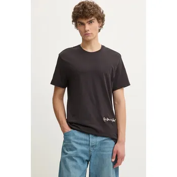 Pánské tričko Tričko G-Star černá barva, s potiskem, D25087-C506 D25087.C506 99X, vel. S