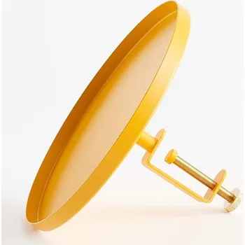 Ozdobný podnos se svorkou Navet Clamp 13.Navet žlutá 11X