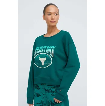 Dámská mikina Mikina Under Armour Project Rock 1382705 tyrkysová 69X, vel. M