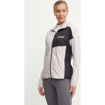 Pánská softshellová bunda Větrovka adidas TERREX černá barva, IW9245 99X, vel. M
