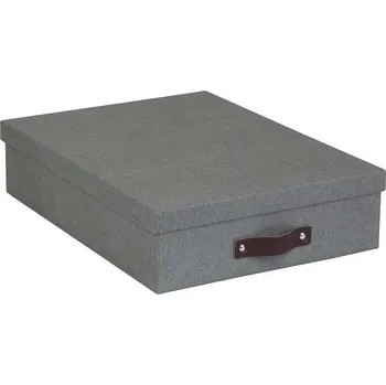 Úložný box Úložný box Bigso Box of Sweden Oskar 9451C6449LEA648 šedá 90X