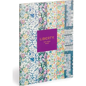 Balící papír Dárkový balicí papír Galison Liberty Gift Wrap Book 60615. vícebarevná MLC