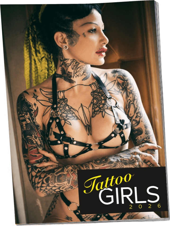 Kalendář Pin-up Kalender Tattoo-Girls