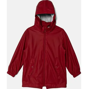 Dětská bunda United Colors of Benetton 2HFQCN055.G.Seasonal burgundské 83X, vel. 160