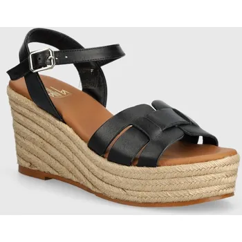 Dámské sandále Kožené sandály Billi Bi A5963 černá 99X, EUR 41