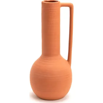 Váza Dekorativní váza home & lifestyle 158758 oranžová 23X