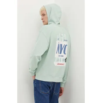 Dámská mikina Bavlněná mikina HUGO 50519849 zelená 07X, vel. XL