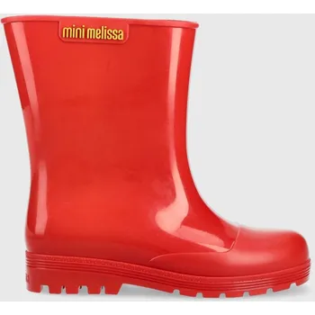 Dívčí holínky Dětské holínky Melissa WELLY INF červená barva M.33868 33X, EUR 34