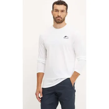 Pánské oblečení Tričko s dlouhým rukávem Helly Hansen 62977 bílá 00X, vel. M