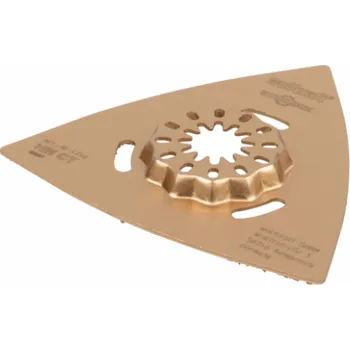 oscilační bruska Wolfcraft brusná deska HM - sypaná, dřevo, malta, lepidlo na dlažby 80 mm