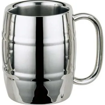 Sklenice Nerezový chladící půllitr 0,4 l, 1 ks