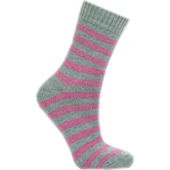 Dámské ponožky Dámské hřejivé ponožky RS 13411 proužek velikost 39-42