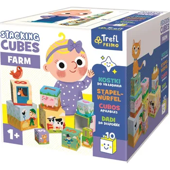 Díl pro stavebnice Trefl Primo Edukativní skládací kostky Farma