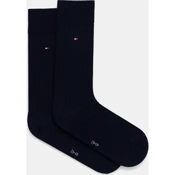 Pánské ponožky Ponožky Tommy Hilfiger pánské, tmavomodrá barva, 701228789 701228789.NOS 59A, vel. 43/44