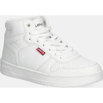 Pánské tenisky Sneakers boty Levi's DRIVE S HIGH bílá barva, 000EJ-0001 000EJ.0001 00X, EUR 36