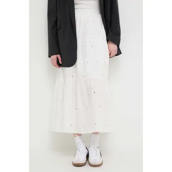 Dámská sukně Bavlněná sukně Desigual VICENZA 24SWFW05 béžová 01X, vel. S