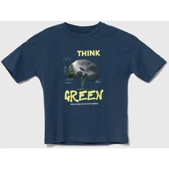 Dětské bavlněné tričko zippy 3106028003 modrá 95X, vel. 103