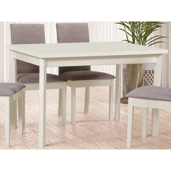 Jídelní stůl Obdélný jídelní stůl Maxim 120x80 cm, béžový kašmír