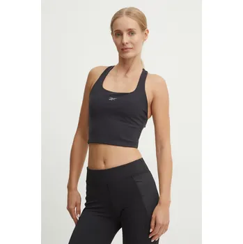Top Reebok LUX Collection dámský, černá barva, 100205820 99X, vel. XS