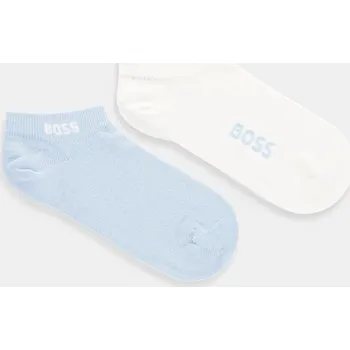 Pánské ponožky Ponožky BOSS 2P AS Logo CC W 2-pack dámské, modrá barva 50502054 50X, vel. 35-38