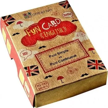 Anglický jazyk Fun card English Past Simple vs Past Continuous