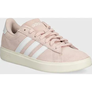 Pánské tenisky Sneakers boty adidas Grand Court růžová barva, IH2417 30X, EUR 36 2/3
