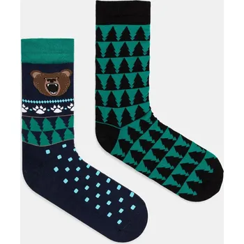 Pánské ponožky Bavlněné ponožky Medicine 2-pack pánské, více barev RW24.LGM713 vícebarevná MLA, vel. 39/42