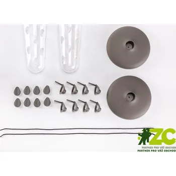 Krmítko pro ptáka Krmítko 2v1 pro venkovní ptactvo - Robin antracit