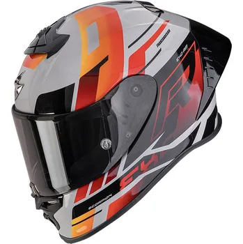 Motodoplněk SCORPION přilba EXO-R1 EVO II AIR Adrenaline grey/red/orange - XS