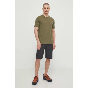 Sportovní triko Fjallraven Abisko Day zelená barva, F87197 F87197.620 77X, vel. S