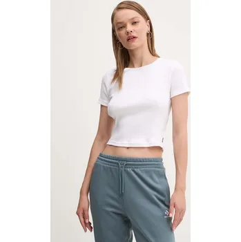 Pánské tričko Tričko Converse 10027490.A02 bílá 00X, vel. XS