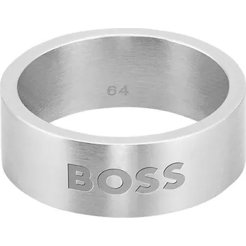 Módní doplněk Hugo Boss Módní pánský ocelový prsten 1580457 64 mm + 2 měsíce na vrácení zboží
