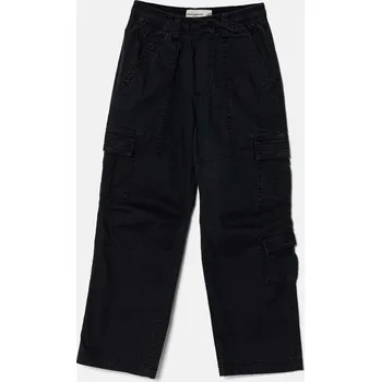 Dětské kalhoty Abercrombie & Fitch KI230.4013 námořnická modř 59X, vel. 110-120