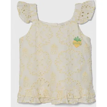 Dětská móda Dětská halenka Guess K4GH08.WG5L0.PPYH žlutá 10X, vel. 105-112