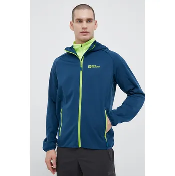 Pánská větrovka Outdoorová bunda Jack Wolfskin Feldberg Hoody 1306922 námořnická modř 59A, vel. S