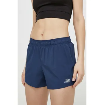 Pánské kraťasy Běžecké šortky New Balance WS41286NNY modrá 55X, vel. L