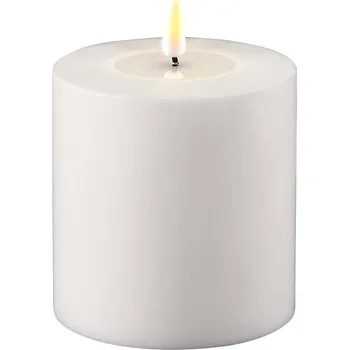 Svíčka LED svíčka Deluxe Homeart 10 x 10 cm RF.UL.0009 bílá 00X