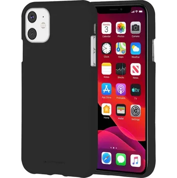 Mercury Ochranný kryt pro iPhone 11 - Mercury, Soft Feeling Black