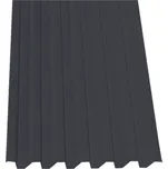 SATJAM Plech trapézový SAT40 N střešní PE25 tl. 0,5 mm RAL 9005 černý