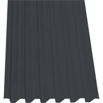 Střešní krytina SATJAM Plech trapézový SAT40 N střešní PE25 tl. 0,5 mm RAL 9005 černý