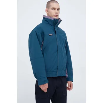 Pánská větrovka Outdoorová bunda Columbia 1698401 tyrkysová 69X, vel. S