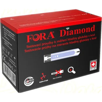 FORA Diamond Testov.proužky ke glukom.TD-4365 50ks