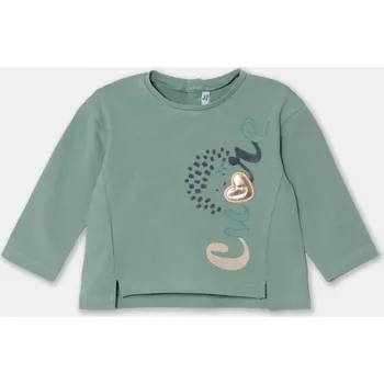 Kojenecké tričko s dlouhým rukávem Mayoral tyrkysová barva, 2050 2050.4E.Baby.9BYH 65X, vel. 68