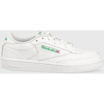 Pánské tenisky Kožené tenisky Reebok Classic CLUB C bílá barva, IF5092-FTW/FTW/G 00X, EUR 40.5