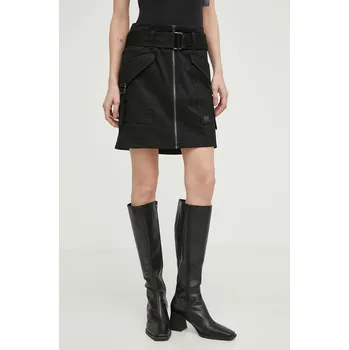 Dámská sukně Sukně G-Star černá barva, mini D24432.C105 99X, vel. 24